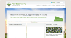 Desktop Screenshot of newresi.com